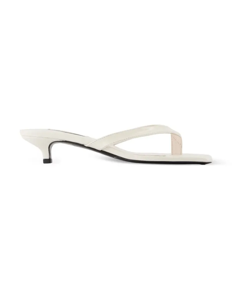 Totême Sandalen mit eckiger Spitze - Nude Nude