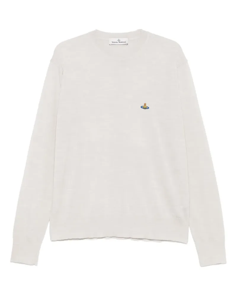Vivienne Westwood Pullover mit Orb-Verzierung - Grau Grau