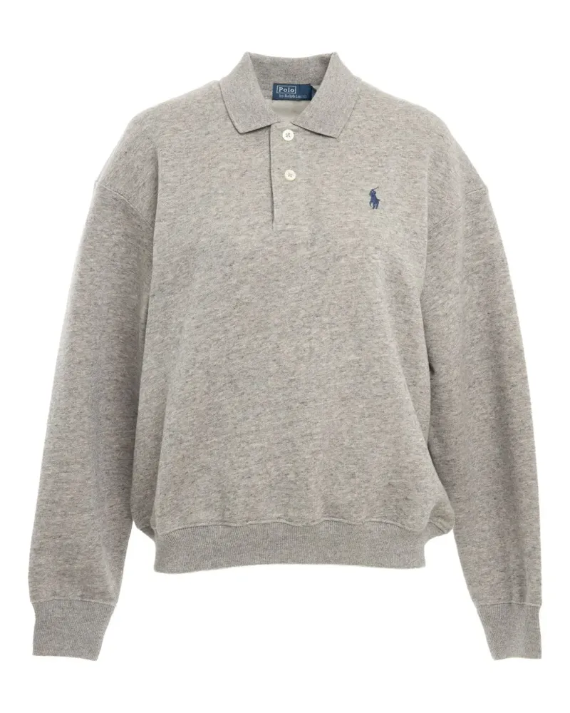 Ralph Lauren long-sleeve polo shirt - Grau Grau