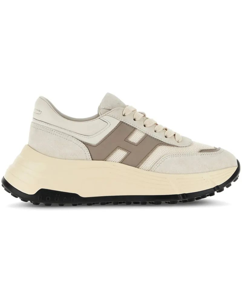 Hogan Sneakers aus Leder - Nude Nude