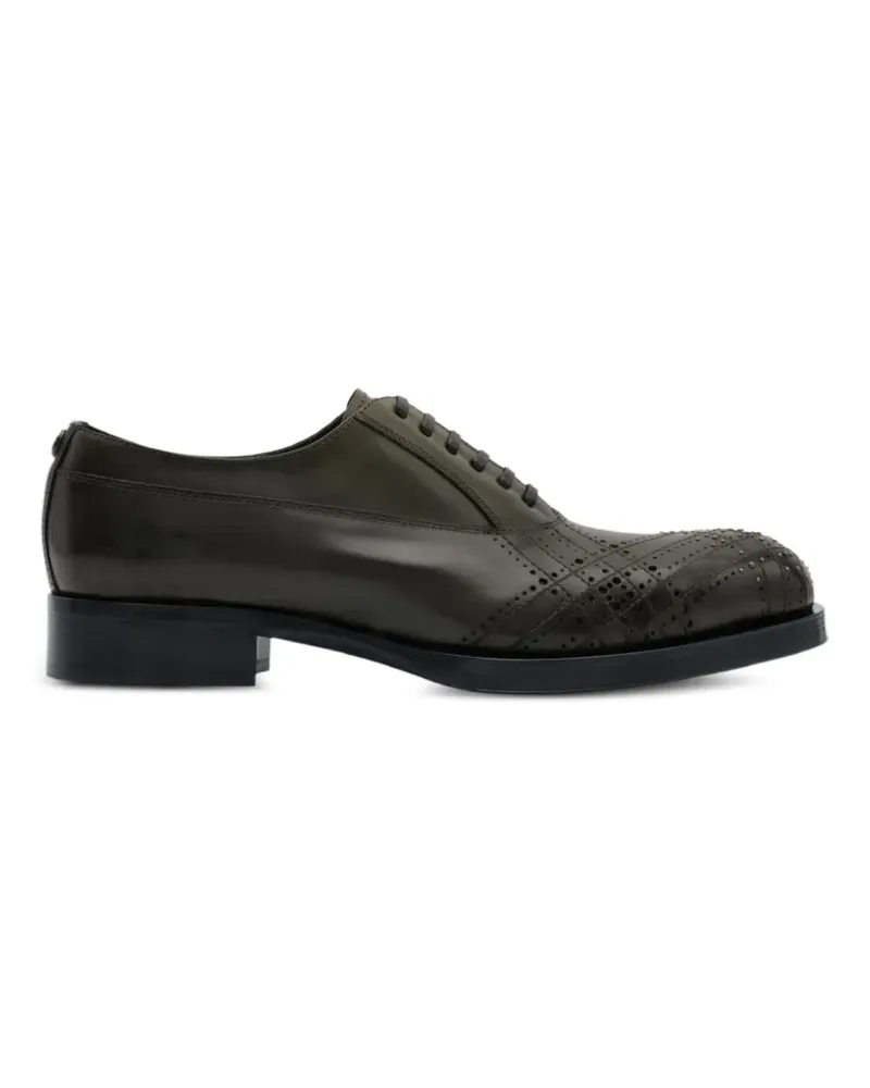 Burberry leather Windermere Oxford shoes - Braun Braun