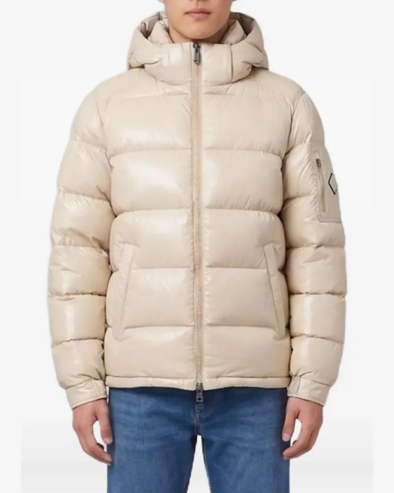 Herno Gefütterte Kapuzenjacke - Nude Nude