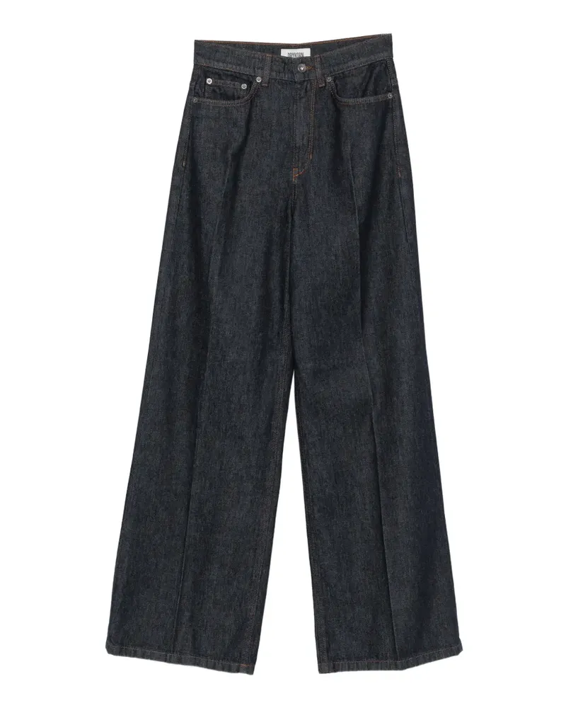 Drykorn Sear Wide-Leg-Jeans - Blau Blau