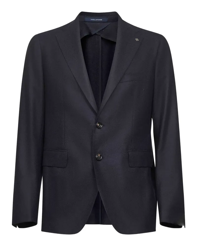 Tagliatore single-breasted blazer - Blau Blau