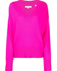 Chinti & Parker Pullover mit V-Ausschnitt Rosa