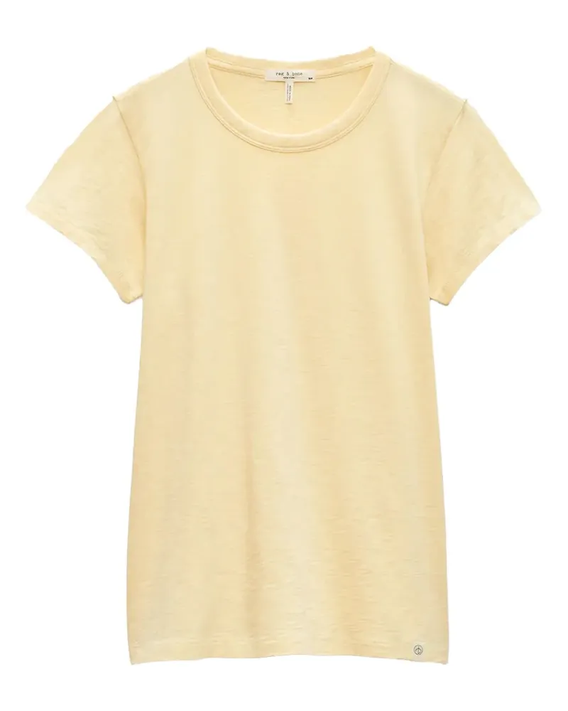Rag & Bone The Slub' T-Shirt - Gelb Gelb