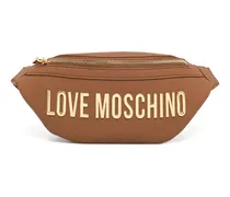 Gürteltasche mit Logo - Braun
