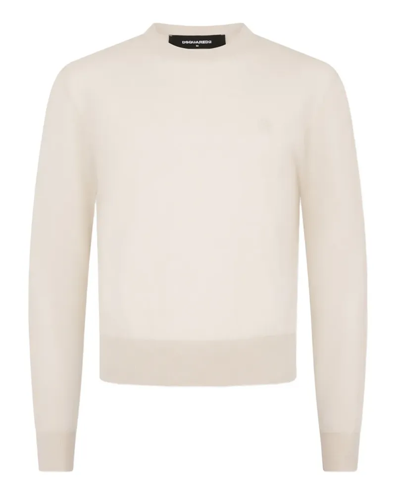 Dsquared2 Pullover mit Rundhalsausschnitt - Nude Nude