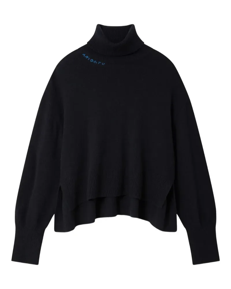 Axel Arigato Bestickter Rollkragenpullover - Blau Blau