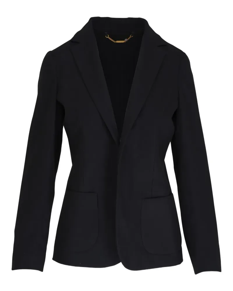 Kiton Blazer mit aufgesetzter Tasche - Schwarz Schwarz