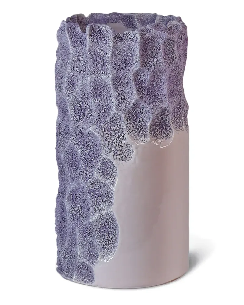 Editions Milano Strukturierte Vase aus Keramik - Rosa Rosa