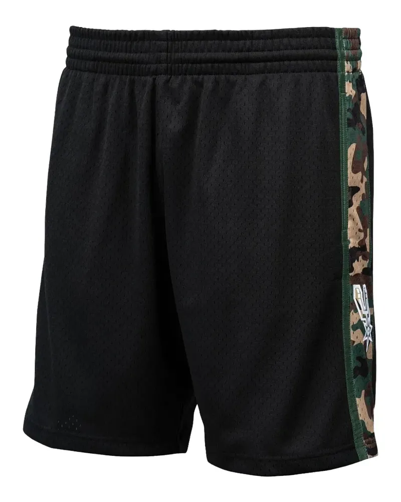 Mitchell & Ness x NBA 1994 San Antonio Spurs Shorts - Schwarz Schwarz