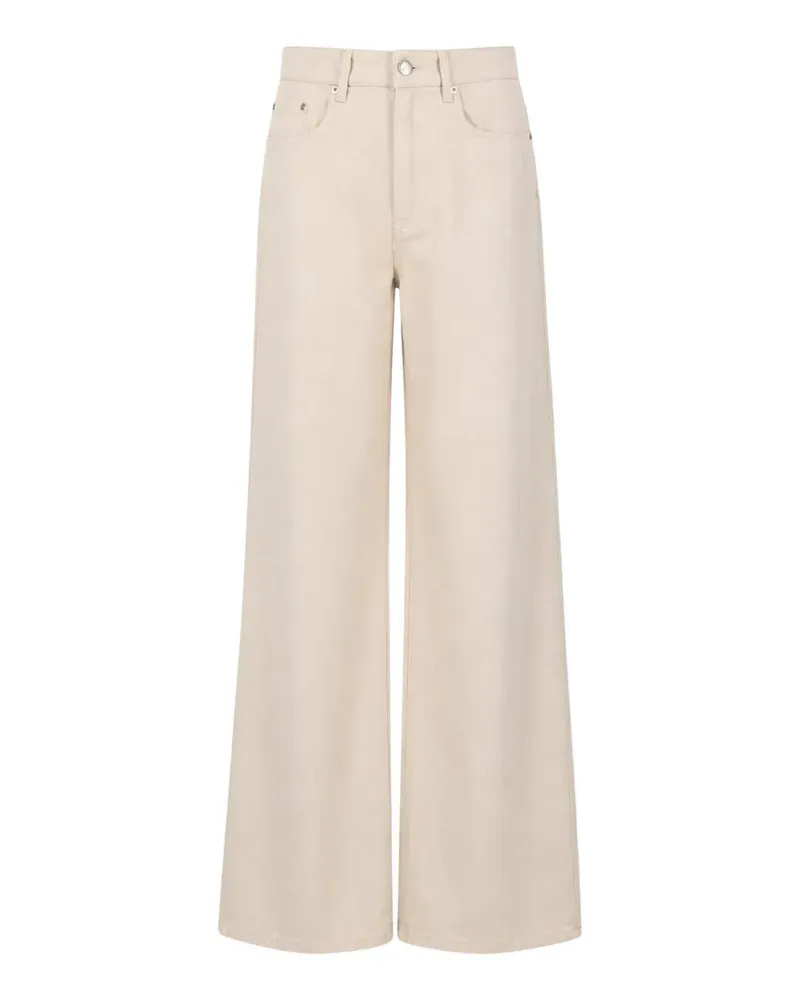 A.P.C. Domino wide-leg jeans - Nude Nude
