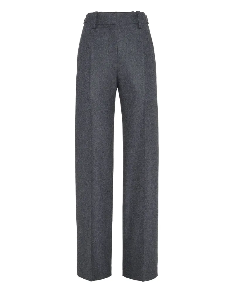 Brunello Cucinelli Hose aus Wolle - Grau Grau