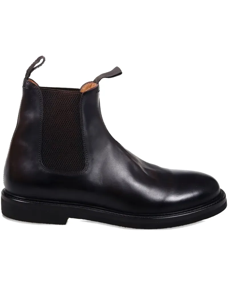 Alberto Fasciani pull-tab boots - Schwarz Schwarz