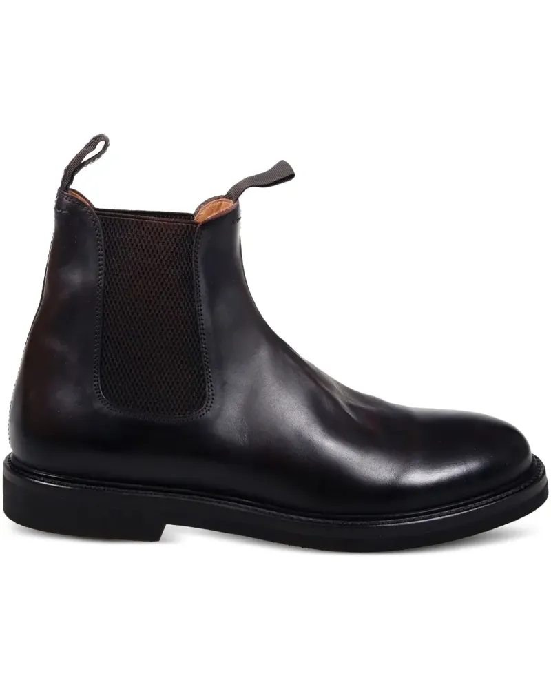 Alberto Fasciani Stiefel mit Lasche - Schwarz Schwarz