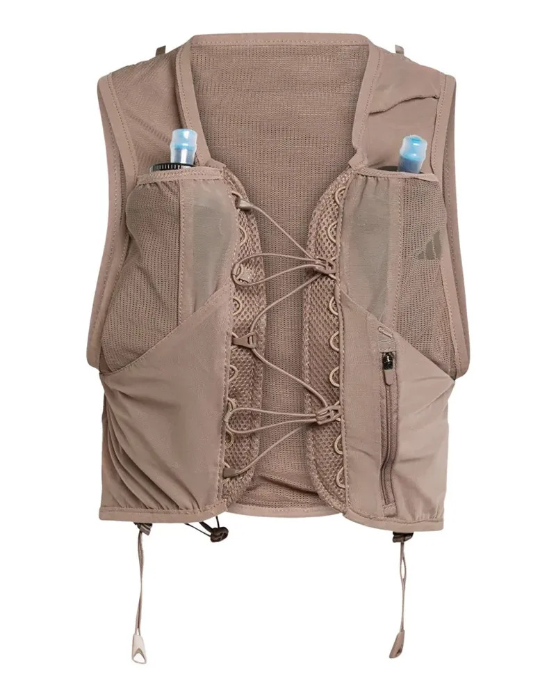 adidas Terrex Xperior mesh-panel vest - Nude Nude