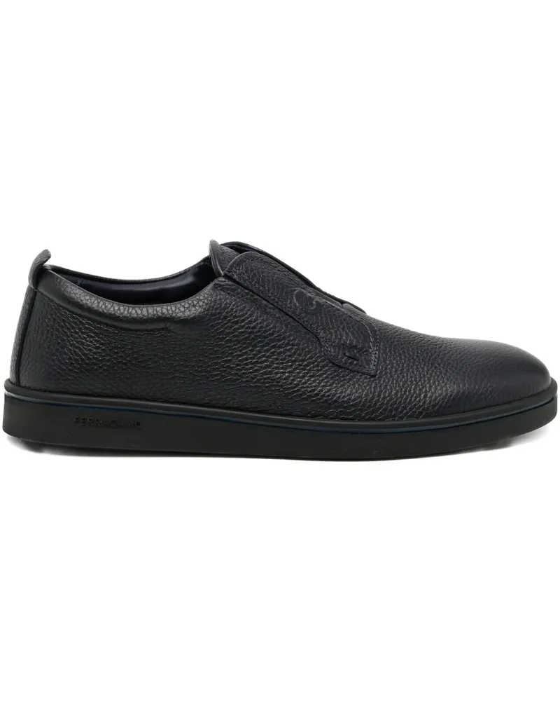 Ferragamo Loafer mit Logo-Gravur - Schwarz Schwarz