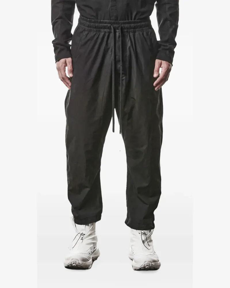 THOM KROM Baggy-Hose mit Kordelzug - Schwarz Schwarz