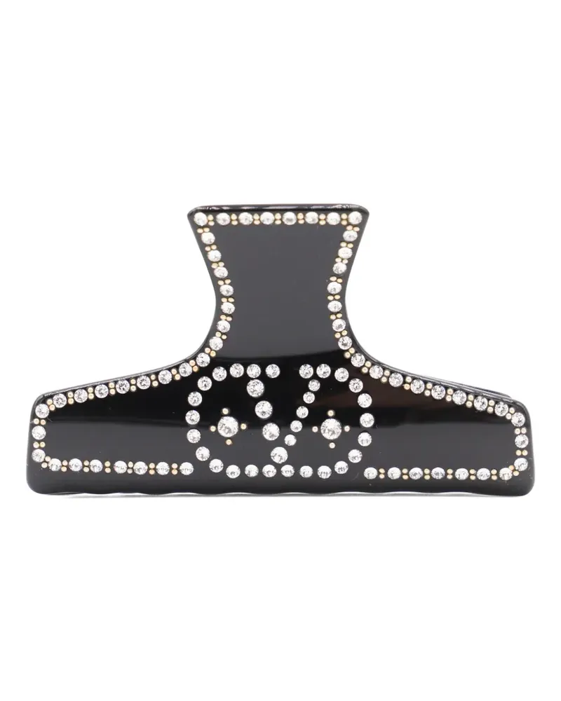 Valentino Garavani Haarspange mit Klaue - Schwarz Schwarz