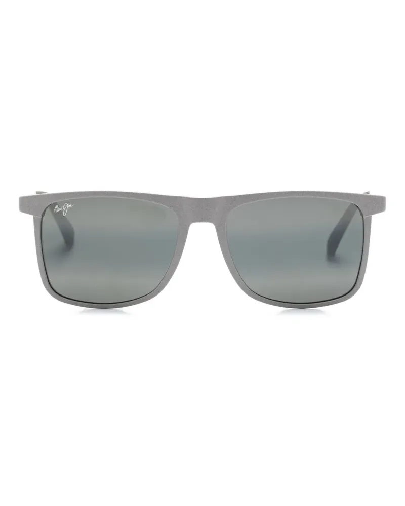 Maui Jim Makamae Sonnenbrille im Wayfarer-Design - Grau Grau