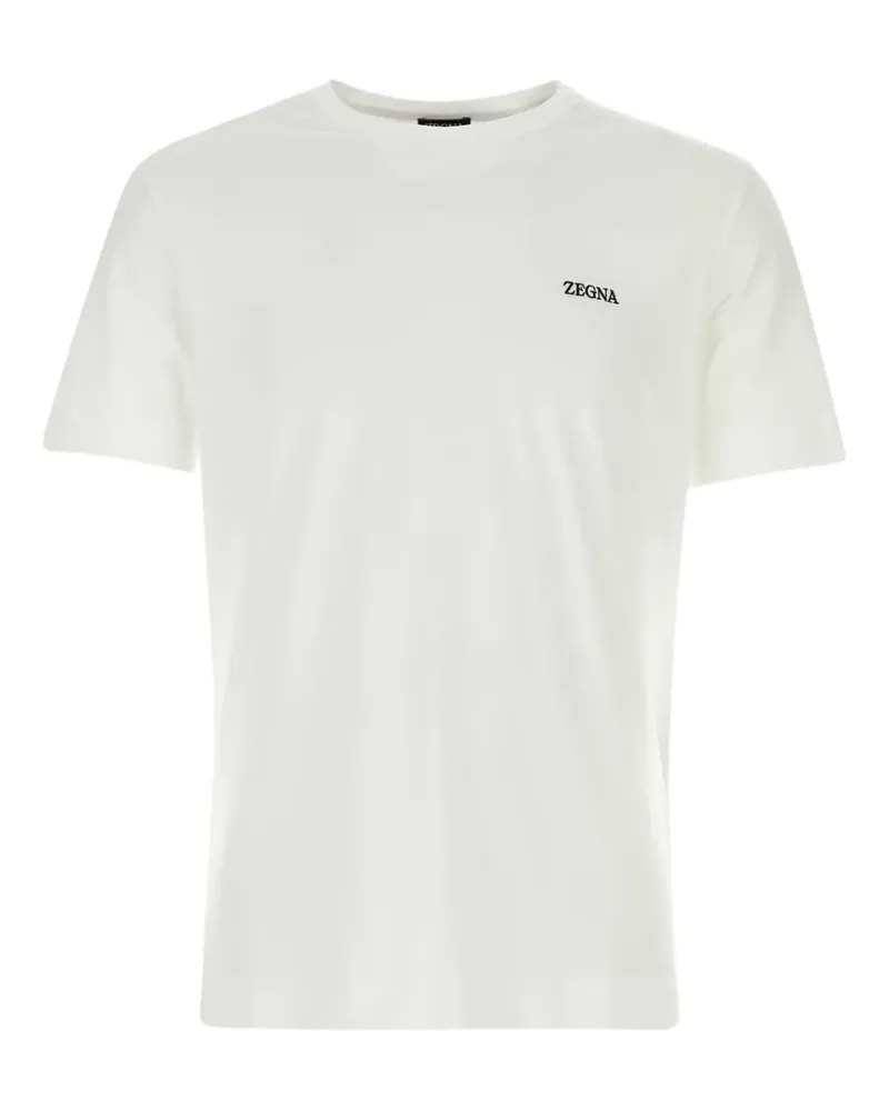 Ermenegildo Zegna Klassisches T-Shirt - Weiß Weiß
