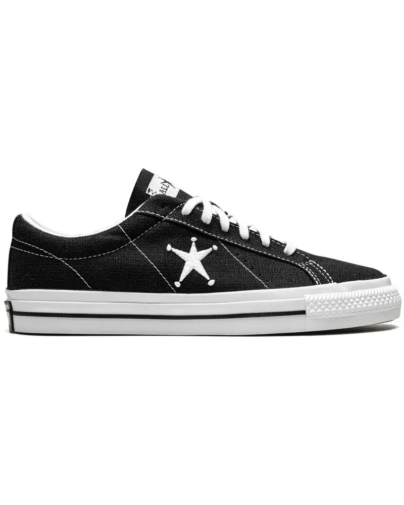 Converse x Stüssy One Star Ox Low Sneakers - Schwarz Schwarz