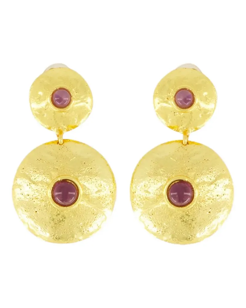 Sylvia Toledano Venus amethyst earrings - Gold Gold