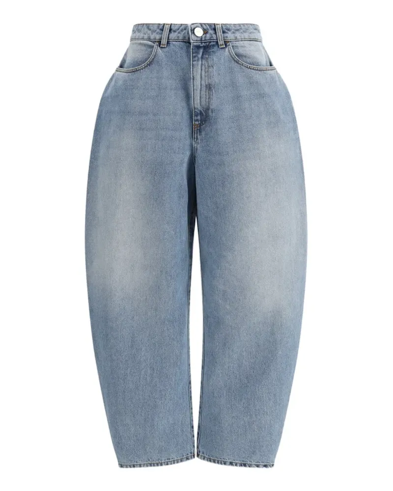 Róhe Sculptural button-fastening jeans - Blau Blau