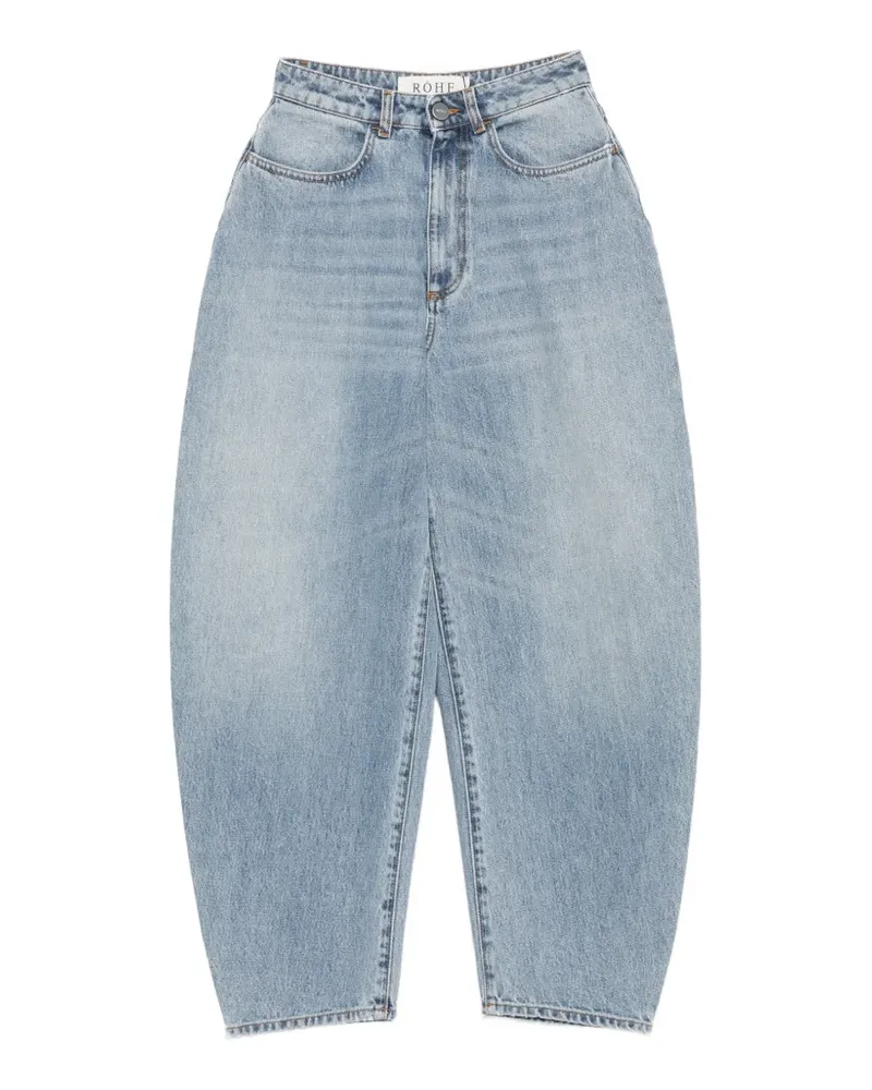 Róhe Sculptural Jeans mit Knopfverschluss - Blau Blau