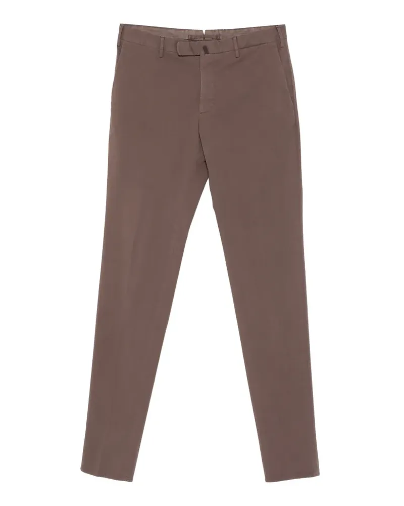 Incotex belt-loop trousers - Braun Braun