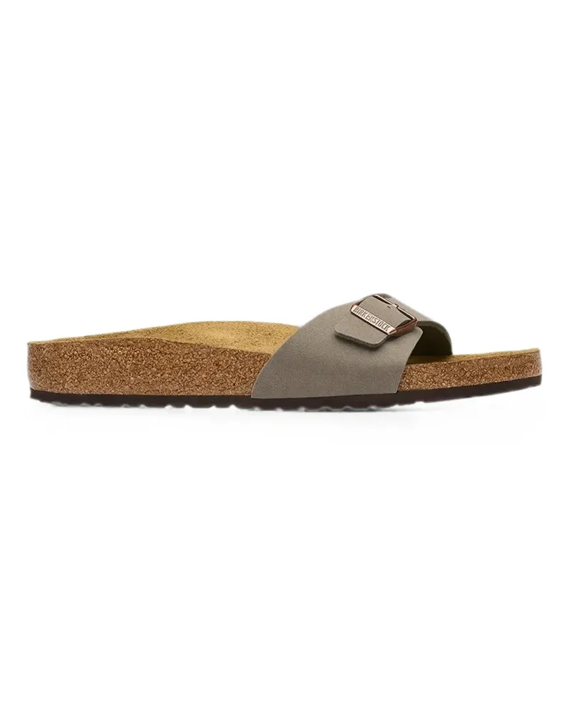 Birkenstock buckle-fastening slides - Grau Grau