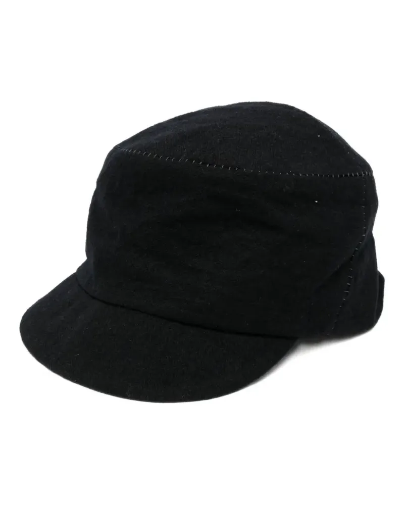 forme d'expression Hut mit Ziernähten - Schwarz Schwarz