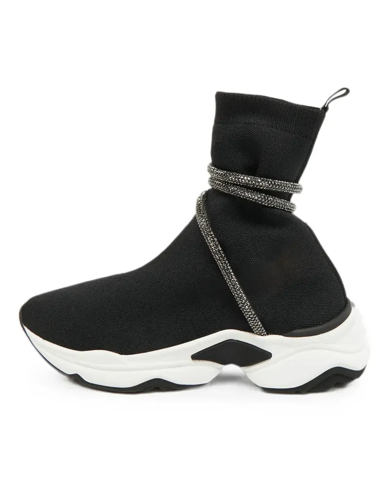 René Caovilla Cleo Running high-top sneakers - Schwarz Schwarz