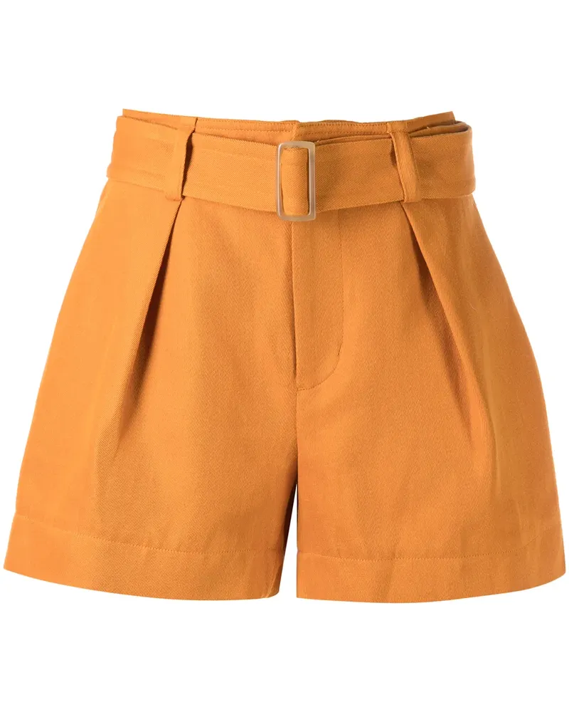 Vince Shorts mit Gürtel - Orange Orange