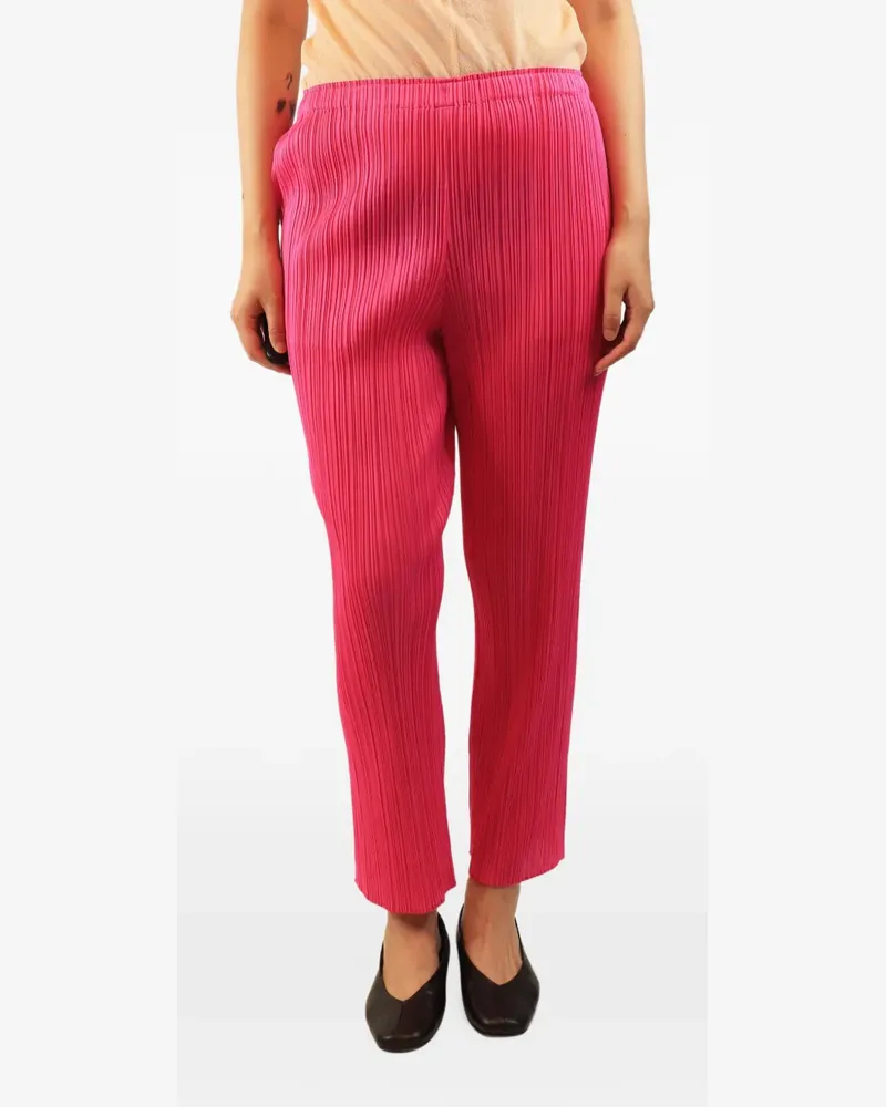 Issey Miyake Plissierte Hose - Rosa Rosa