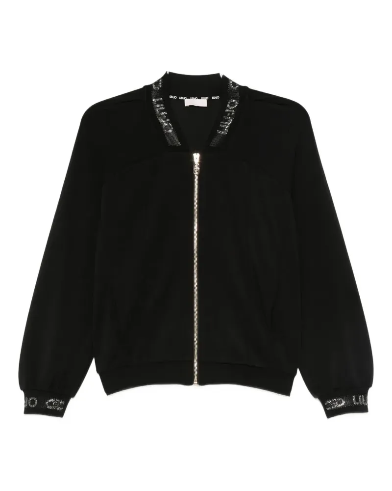 Liu Jo Jacke mit Logo-Detail - Schwarz Schwarz