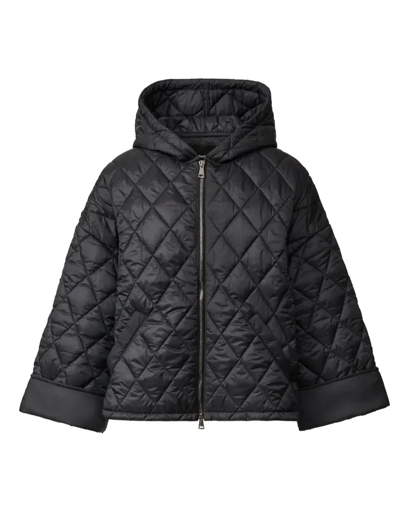 Fabiana Filippi Gesteppte Kapuzenjacke - Schwarz Schwarz