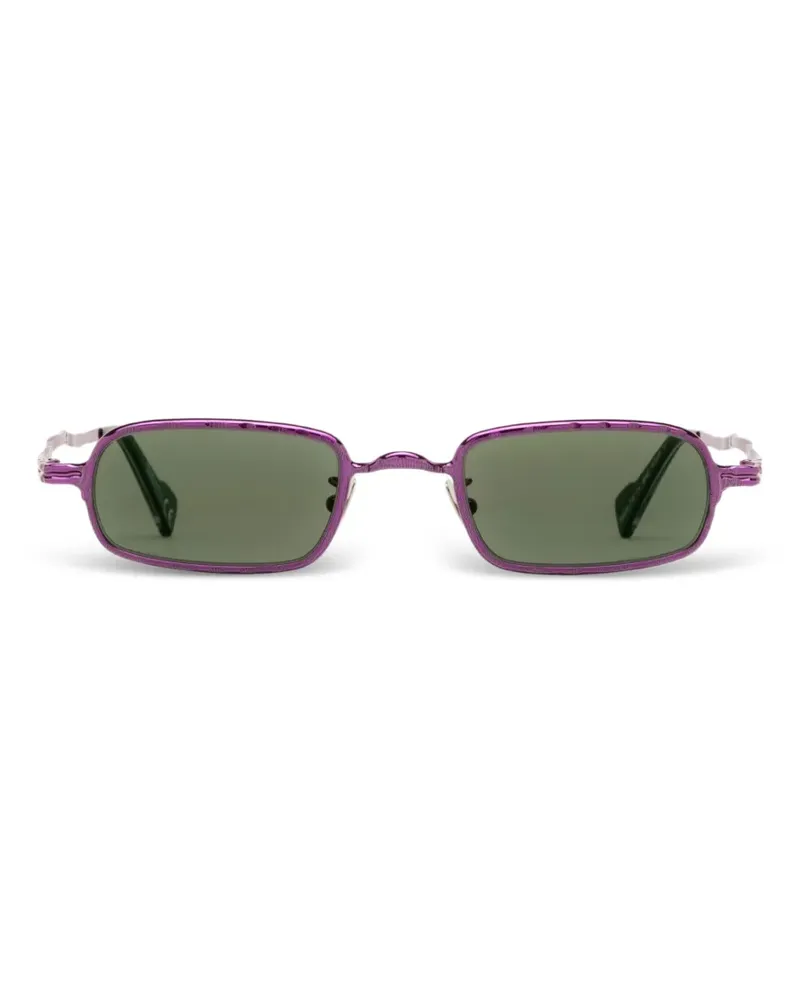 KUBORAUM Sonnenbrille mit eckigem Gestell - Violett Violett