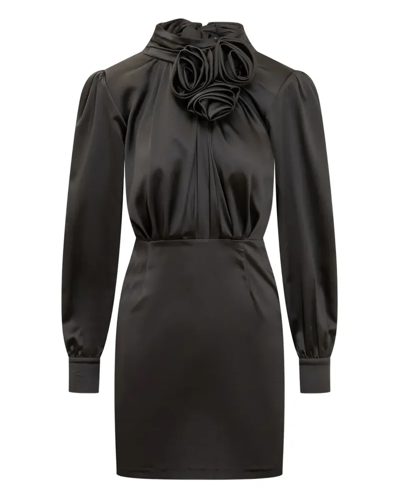 ACTUALEE rose high-neck Rose dress - Schwarz Schwarz