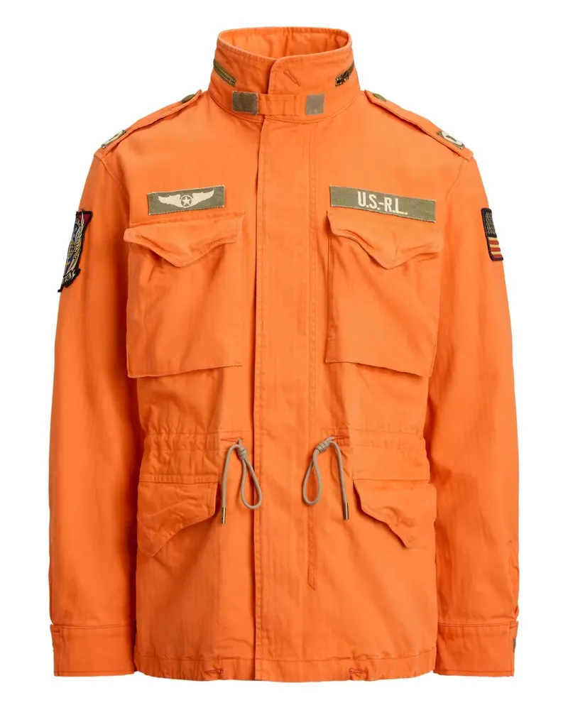 Ralph Lauren Jacke mit Patches - Orange Orange
