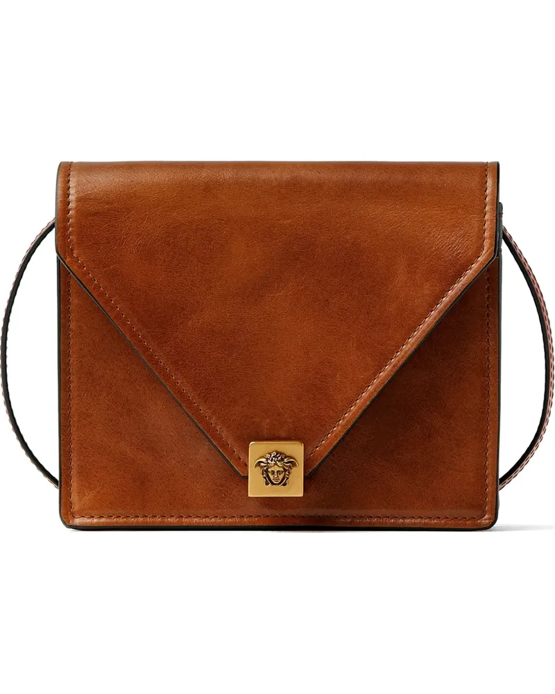Versace Severine Mini Ledertasche - Braun Braun