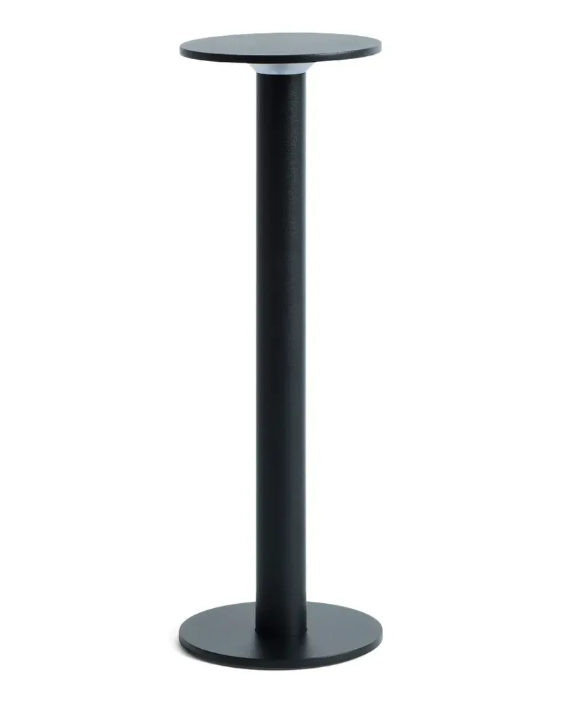 Hay Tragbare Lampe mit rundem Sockel - Schwarz Schwarz