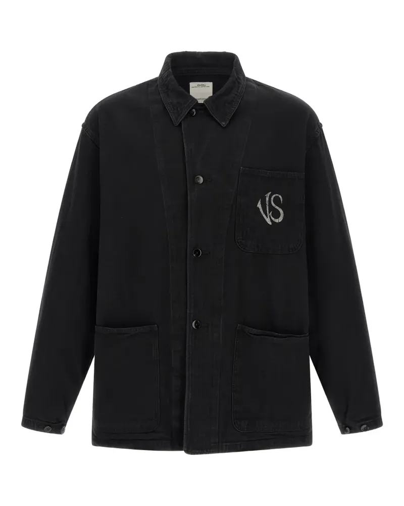 Visvim Baker Jacke mit Print - Schwarz Schwarz