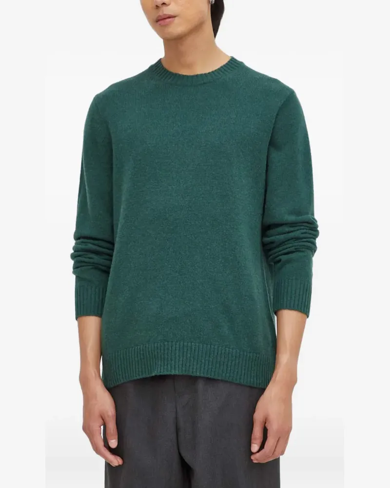 Samsøe & Samsøe Gerippter Pullover - Grün Grün