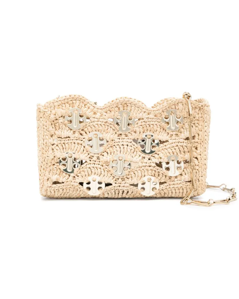 Paco Rabanne Sac a Main Schultertasche - Nude Nude