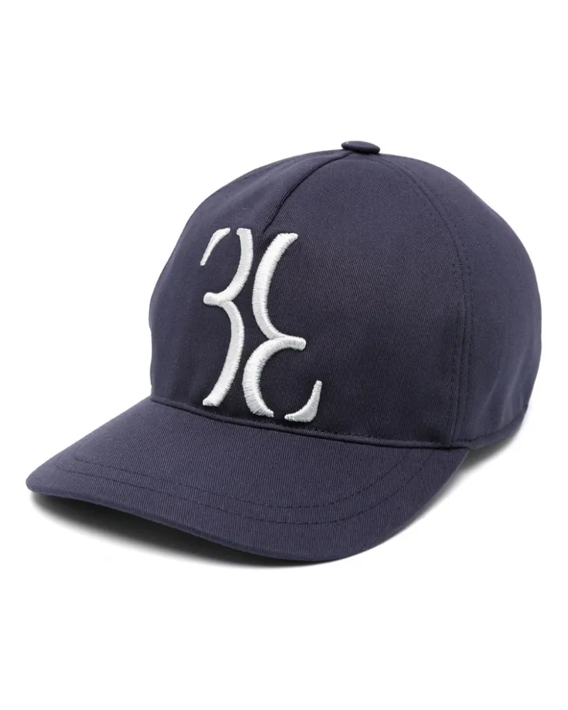 Billionaire Baseballkappe mit Logo-Stickerei - Blau Blau