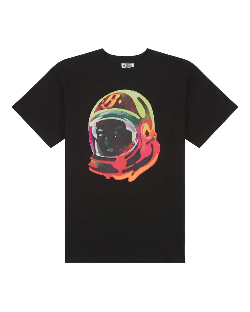 Billionaire Boys Club T-Shirt mit Helm-Print - Schwarz Schwarz