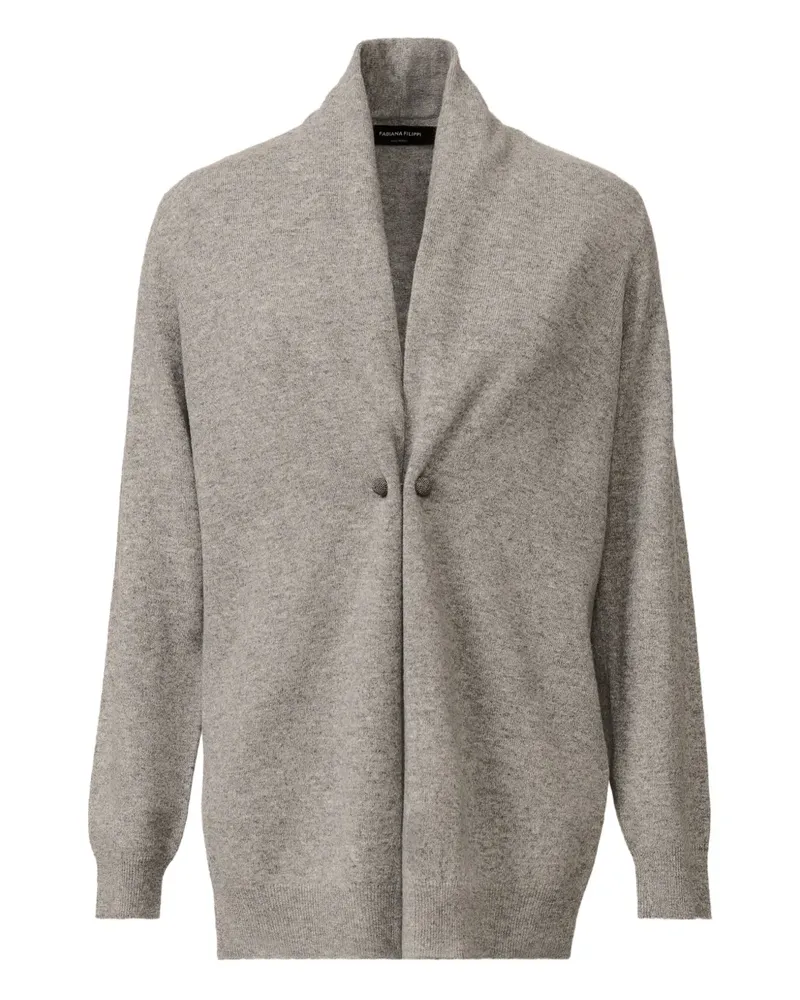 Fabiana Filippi Platinum Cardigan - Grau Grau