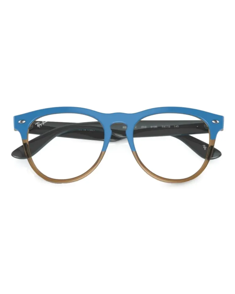 Ray Ban Brille mit rundem Gestell - Blau Blau